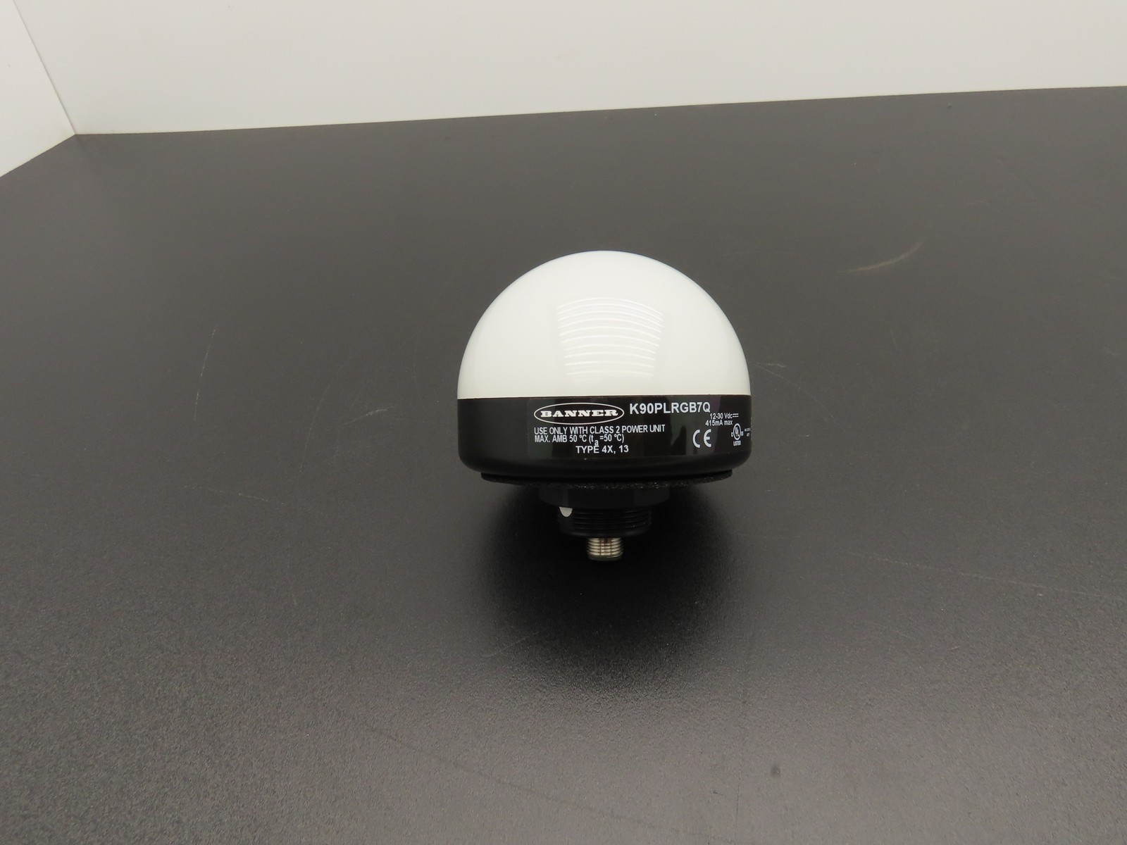 Banner K90PLRGB7Q LED RGB Indicator 7-Color K90 Pro Series 12-30VDC 5-Pin M12