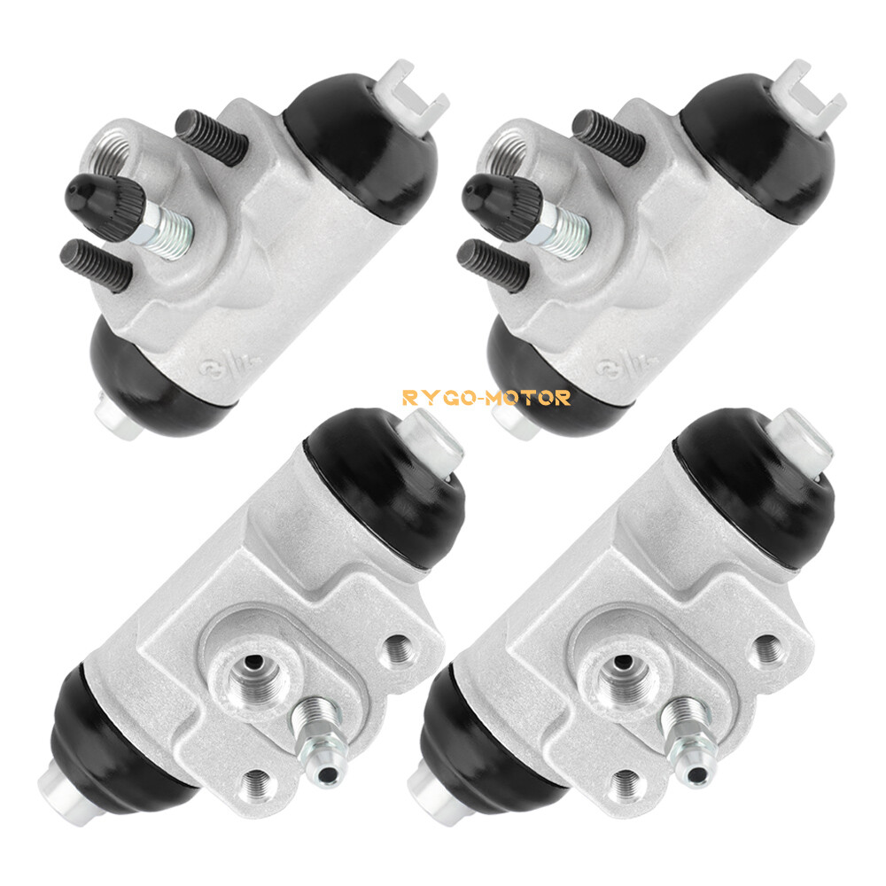 Front Rear Wheel Cylinder Brake w/Shoes for Kawasaki Mule 4000 4010 KAF620 09-21