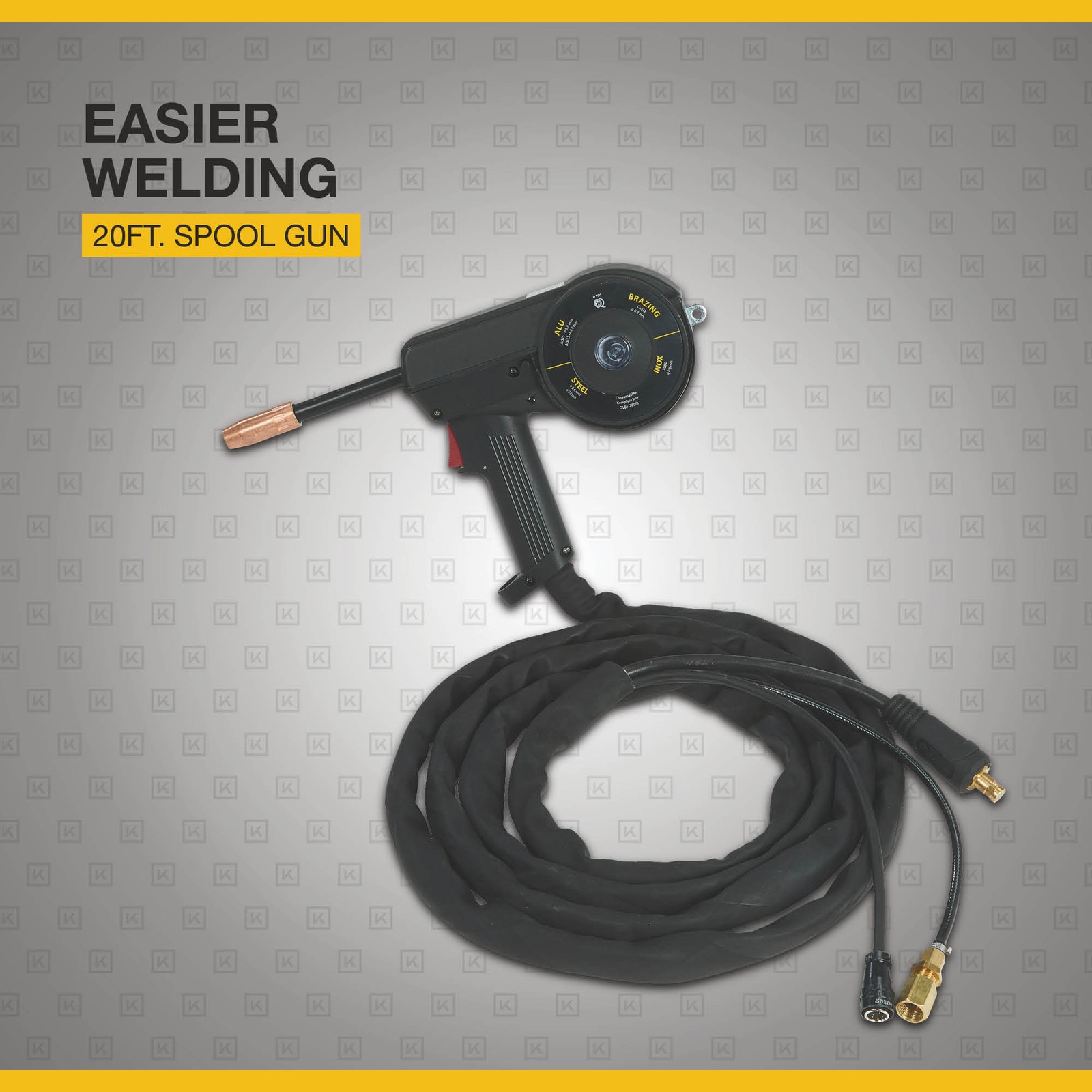 Klutch 7kW Multi-Process Engine-Driven Inverter DC Arc Welder/AC Generator with