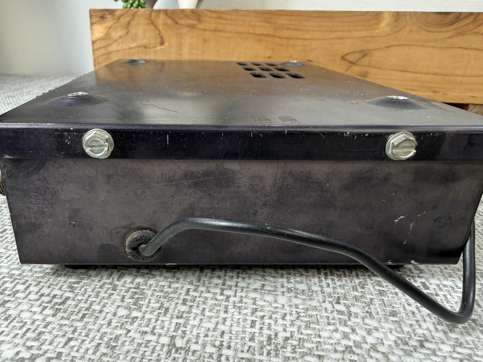 Vintage CB Amplifier WAWASEE ELECTRONICS BLACK CAT JB-75A UNTESTED Original Box