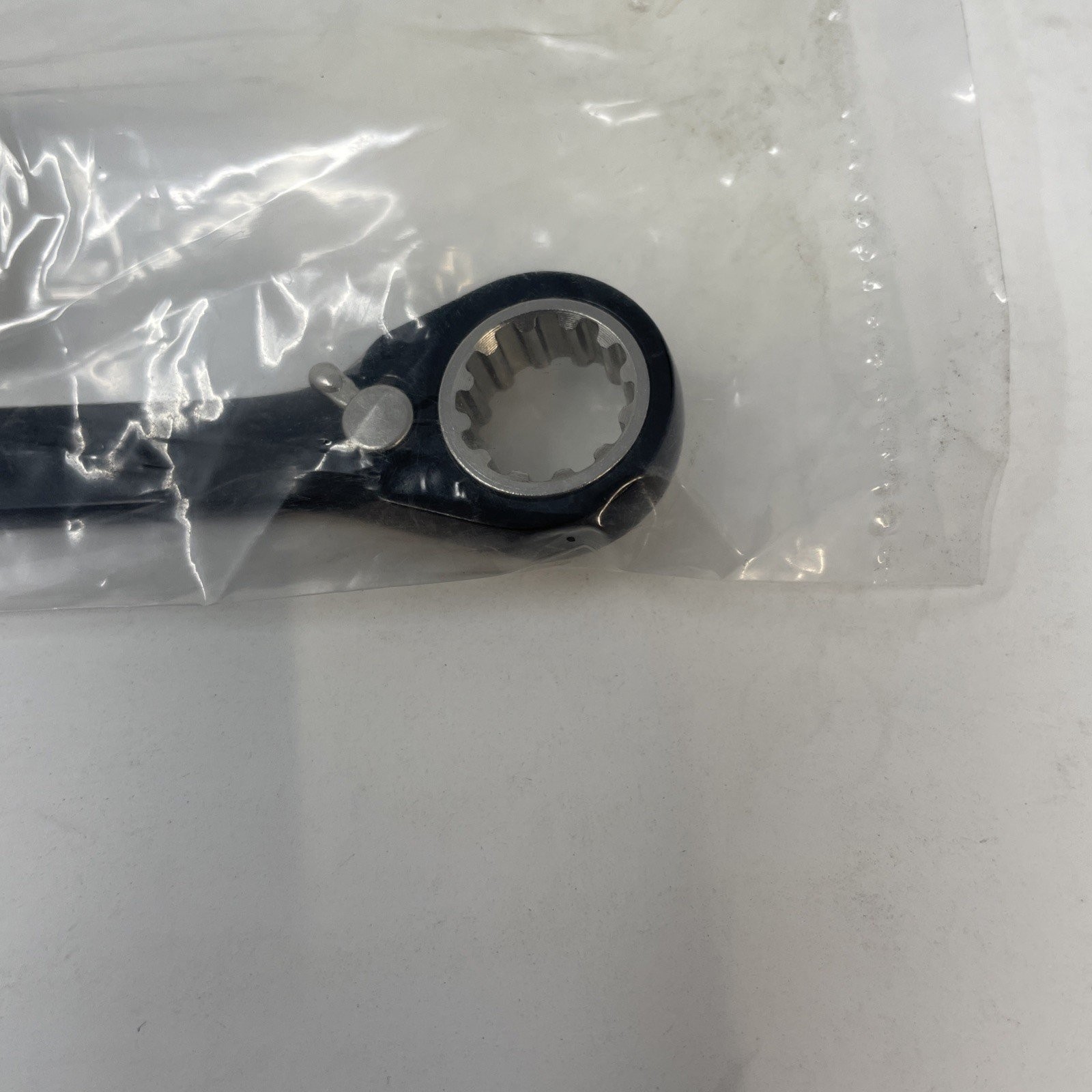 Proto 7/16 Reversing Combination Ratcheting Spline Anti-Slip Wrench JSCV14