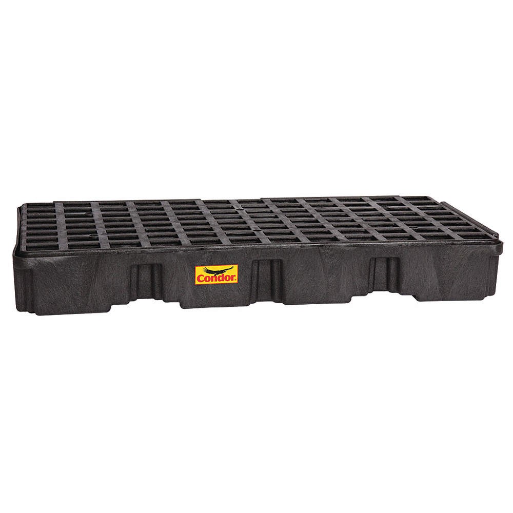 CONDOR 1632BC Drum Spill Containment Platform,5000 lb. 45YZ82