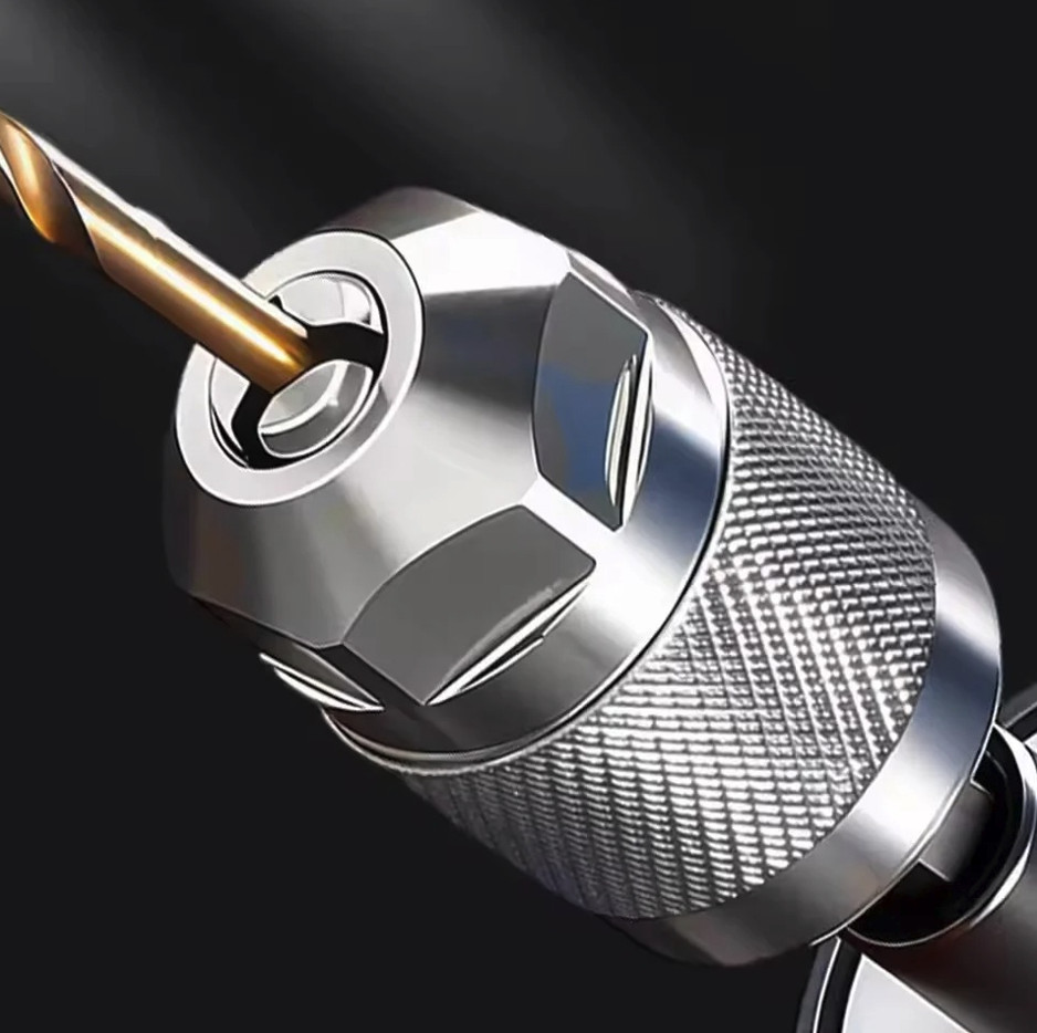 1pc Drill Chuck Adapter Quick Change Hex Shank Converter - NEW