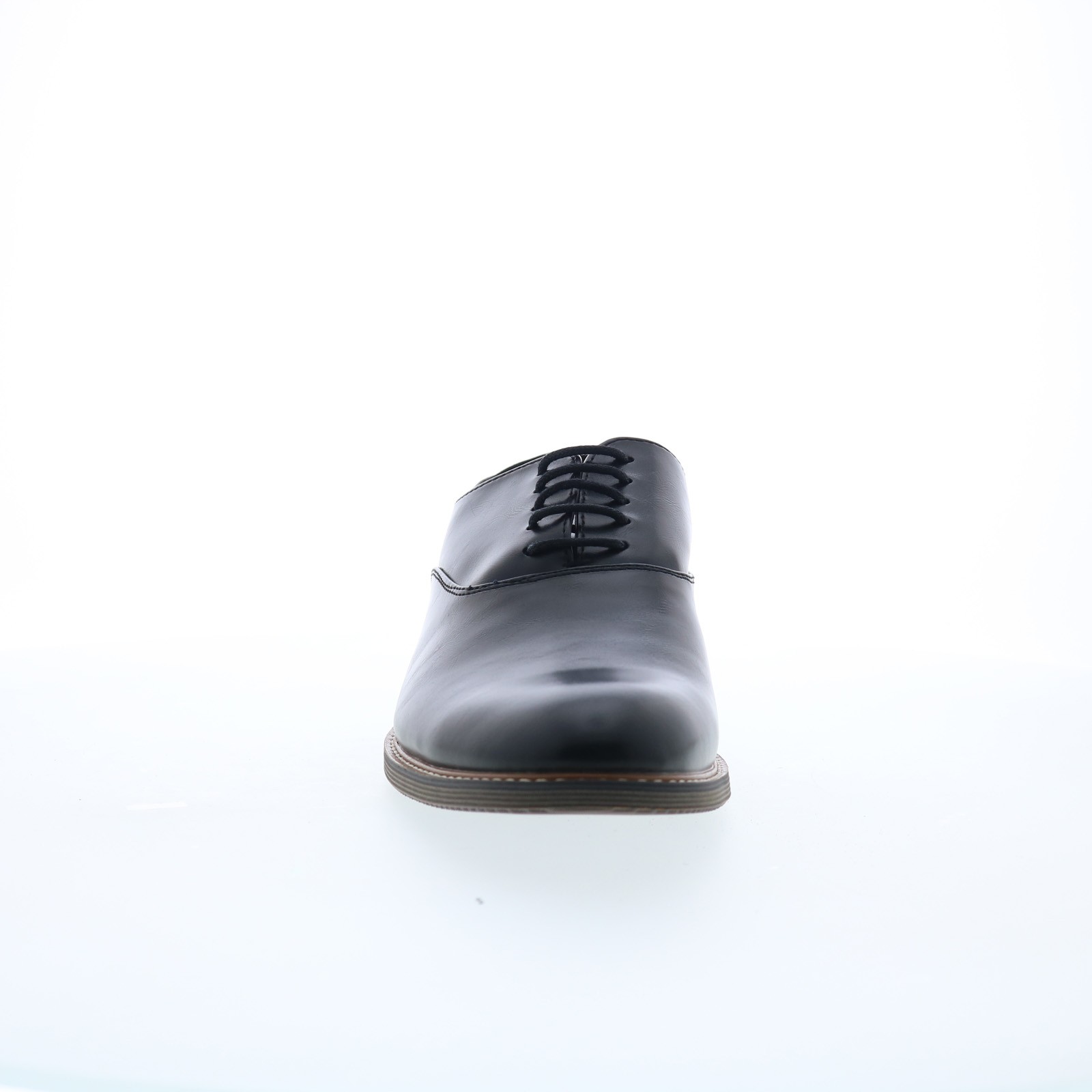 Steve Madden P-Nemis Mens Black Oxfords & Lace Ups Plain Toe Shoes