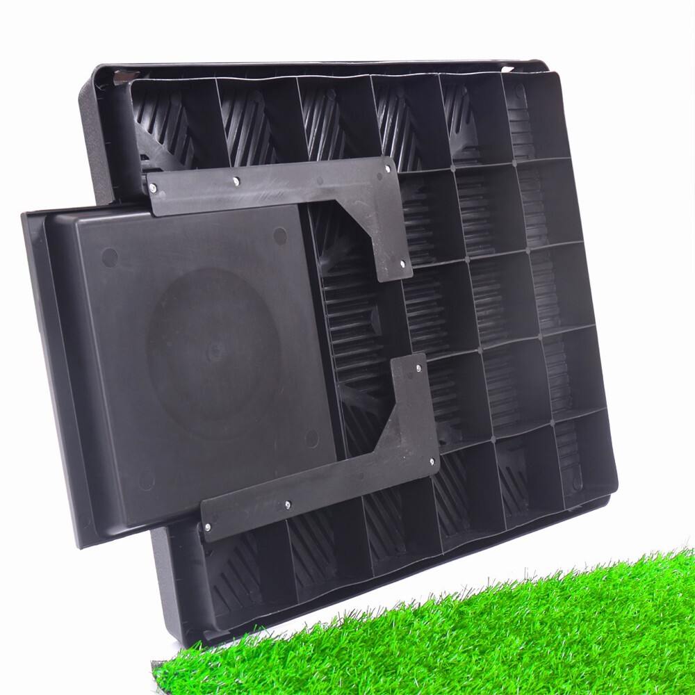 Puppy Dog Pet Potty Training Pee Pad Mat Tray Grass House Toilet W/tray Indoor