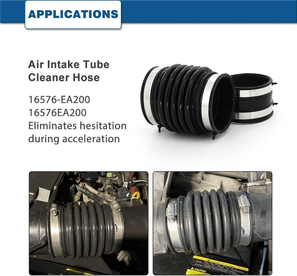 For 05-17 Nissan Frontier Xterra 4.0L 696-009 16576-EA200 Air Intake Hose Tube