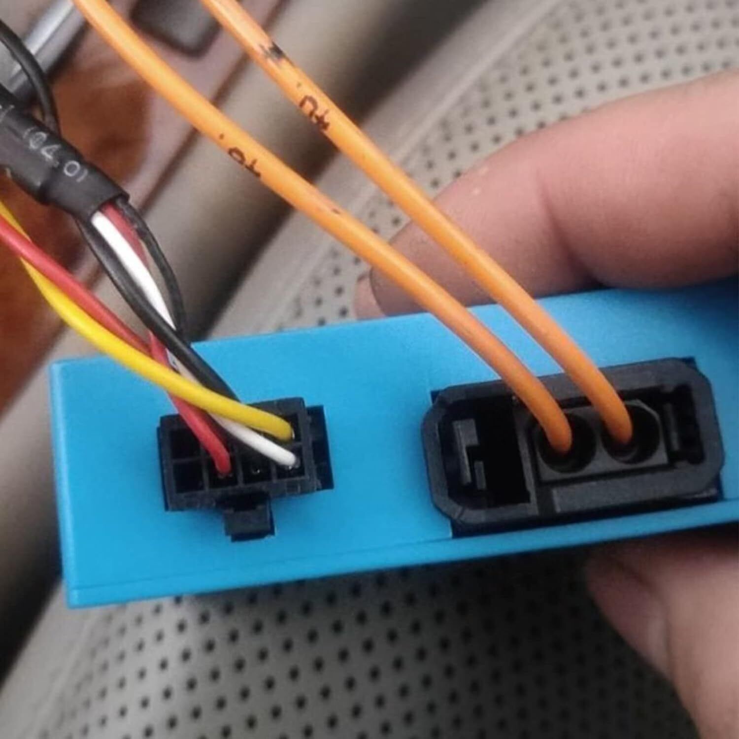 4PCS Fiber MOST Optical Optic Loop Bypass Male&Female Adapter Cable 1-1355426-1