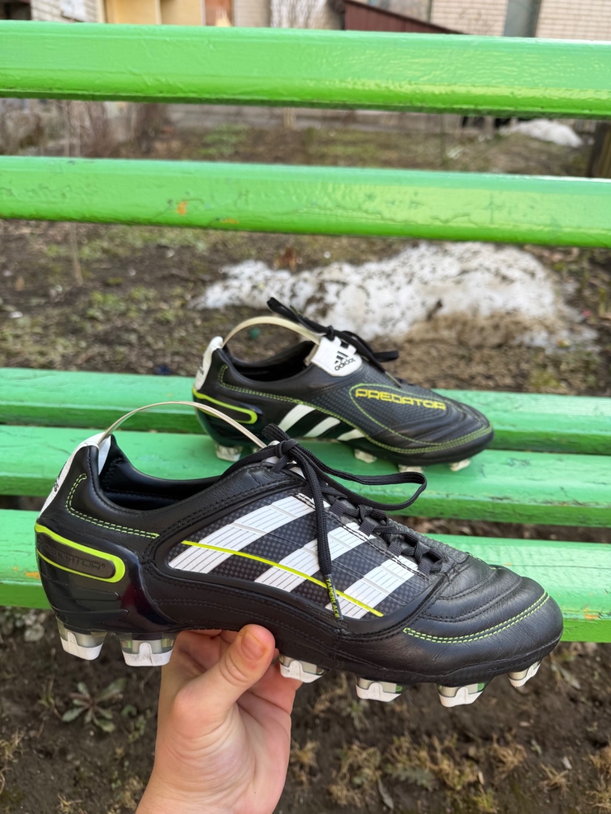 Adidas Predator X FG Elite U43817 Retro Soccer Cleats Football Boots US8.5 UK8