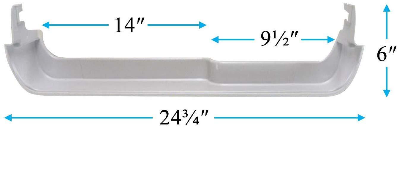 Middle Door Bin Compatible with Frigidaire or Kenmore Refrigerator 240337901