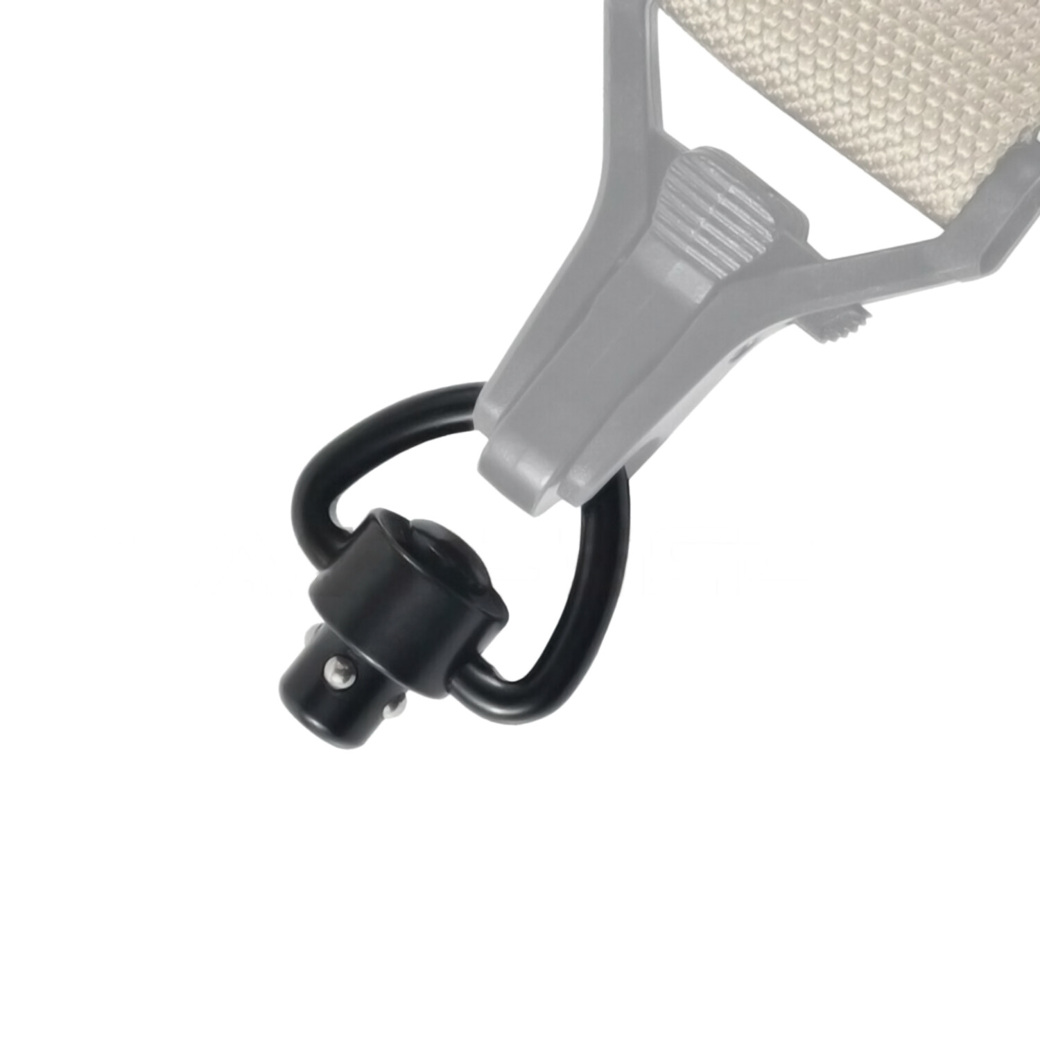 2 PCS D-Loop Quick Detach Set 1" Heavy Duty QD Sling Swivels with Push Button