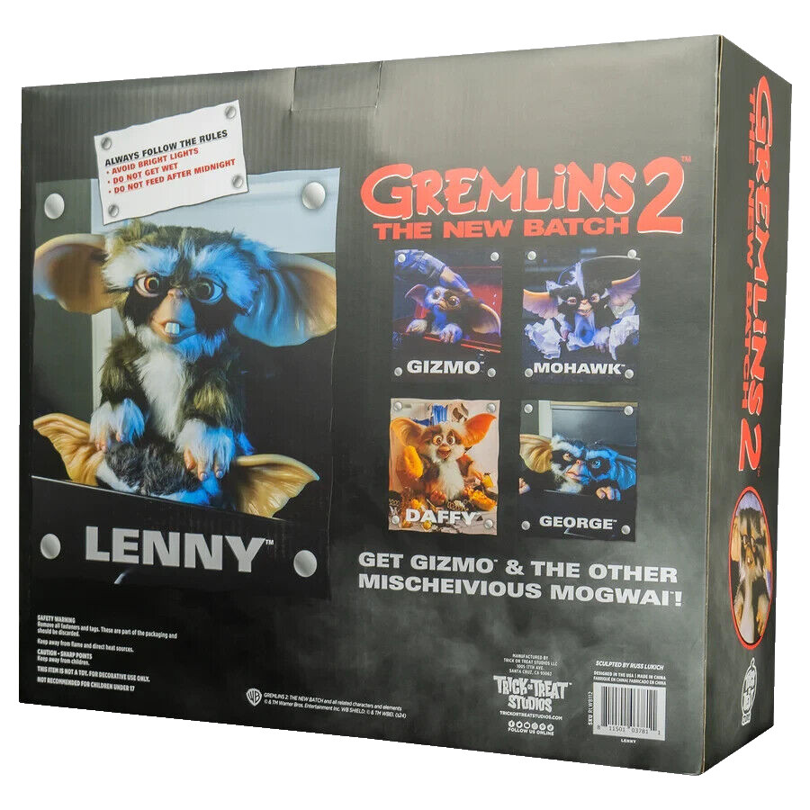 Gremlins 2 Lenny Mogwai Prop Replica Trick or Treat Studios Officially Licensed