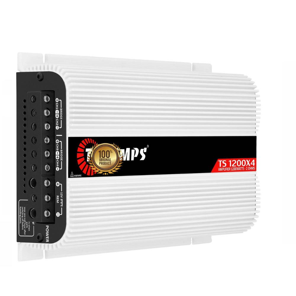 Taramps TS 1200x4 Car Audio Amplifier 1200W RMS 2 Ohms 4 Channels