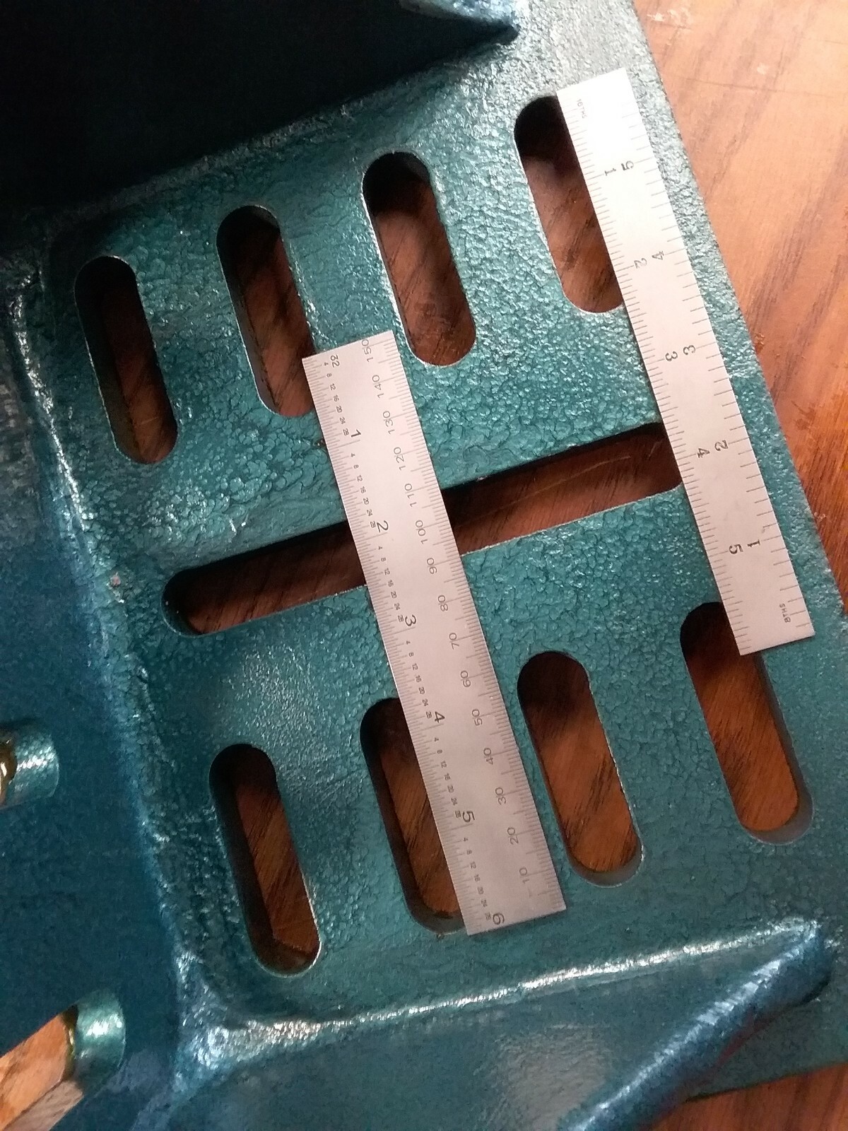 Slotted Angle Plate webbed End 12x9x8" high tensil accurate ground SAPW-1298-new