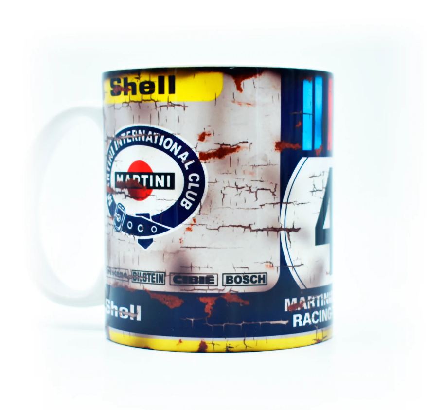Porsche 936 Spyder Martini & Rossi Racing Coffee Tea Mug