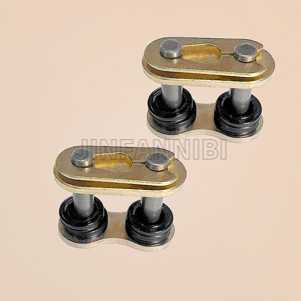 Gold 428 X-Ring Chain 140 Links W/Connecting Master Link for Motorcycle