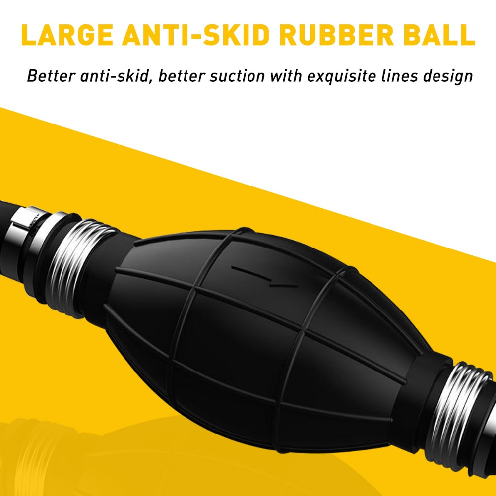 Universal 3/8" Marine Outboard Boat Fuel/Gas Hose Line Assembly Free Shipping US