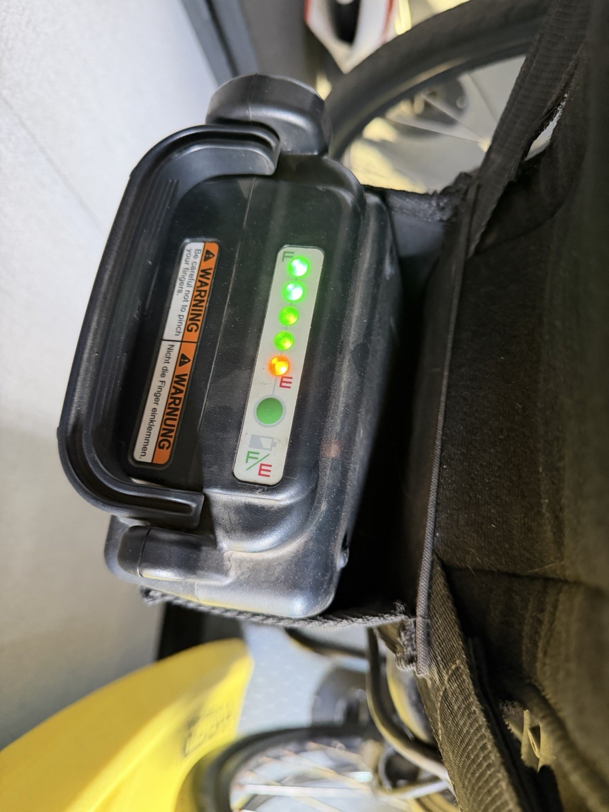 Yamaha Sunrise Quickie Navione 24" Power Assist Xtender Wheelchair battery