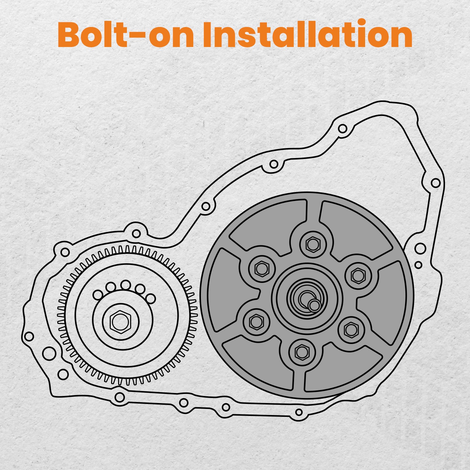 Clutch Spring Conversion Kit For YAMAHA XV1600/1700 Road Star 511-90-10002