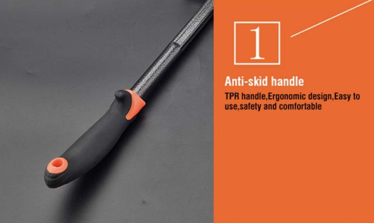 Heavy Duty Carbon Steel Hand Hoe with Ergonomic Grip for Effortless Gardening