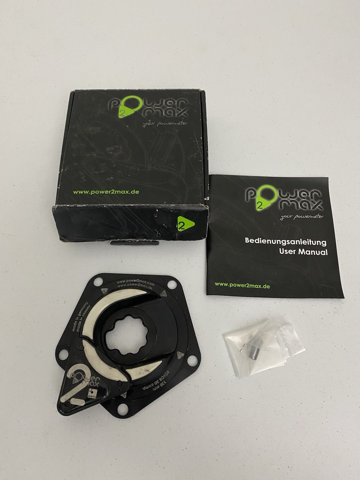 Power2Max Power Meter Rotor 3D Comp Used Untested