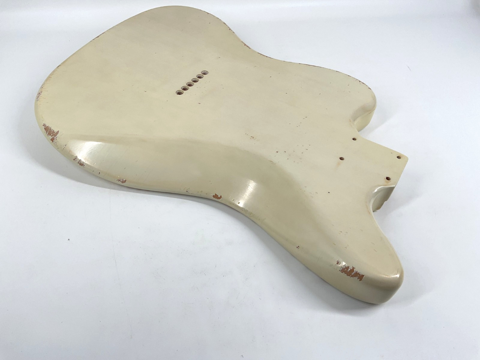 MJT Official Custom Vintage Aged Nitro Guitar Body Mark Jenny VTM Alder Blond