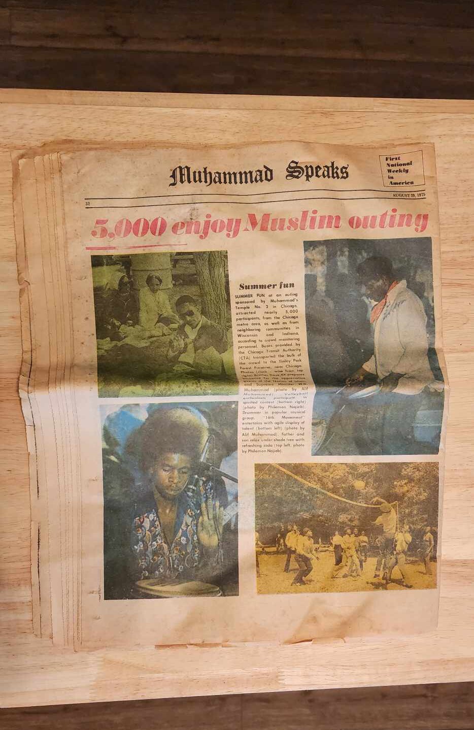 Muhammad Speaks newspaper August 29, 1975