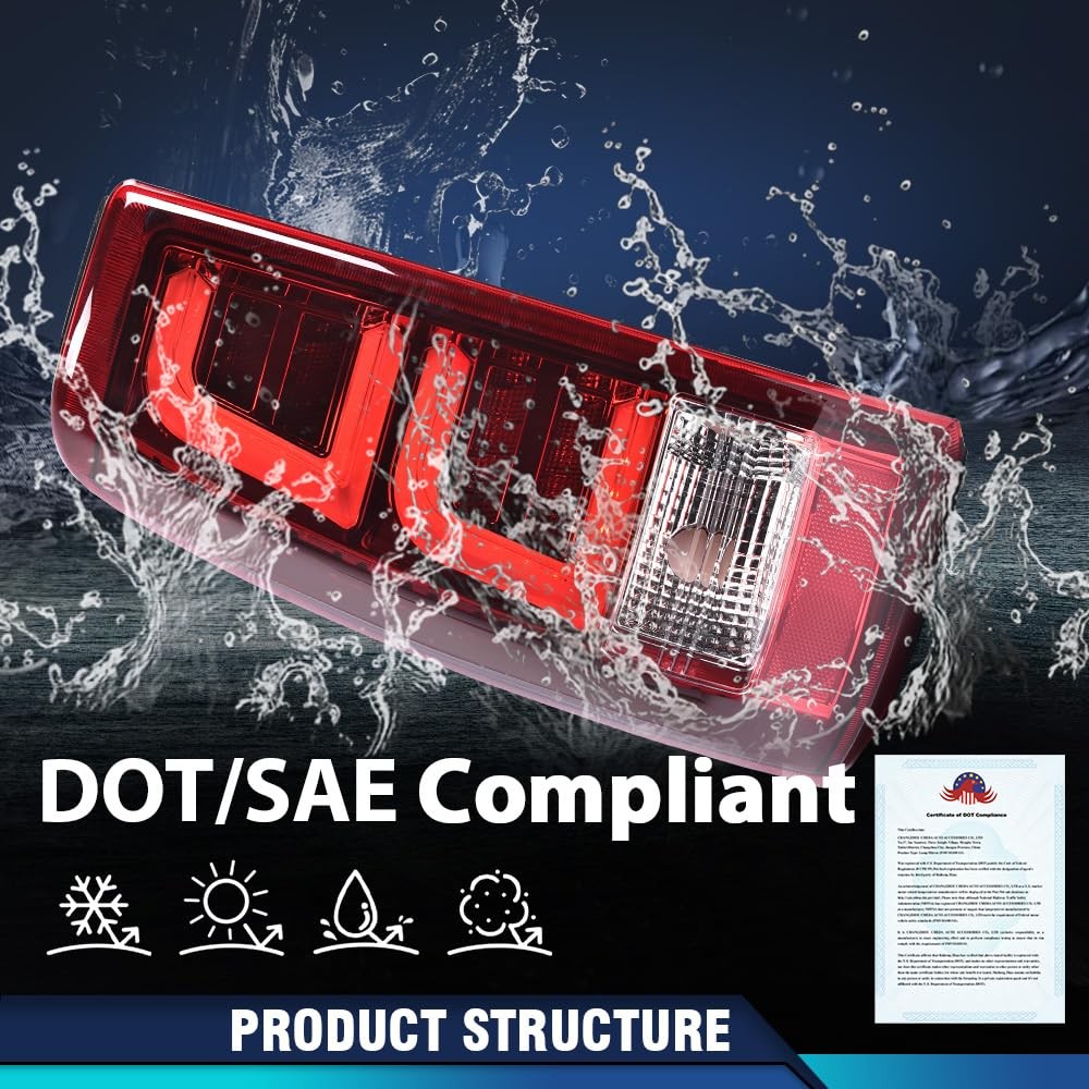 LED Tail Lights Taillight Assembly for Chevy Silverado GMC Sierra 1999-2007