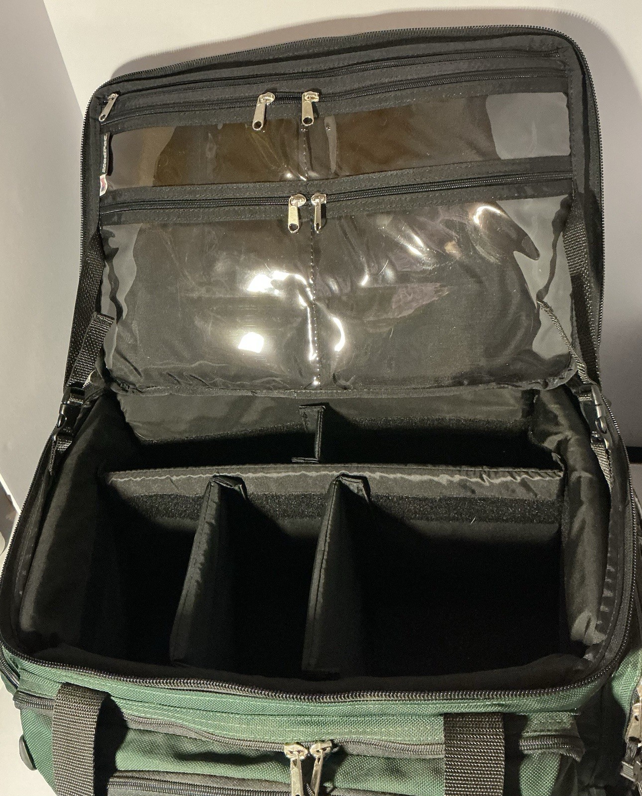 MedPac Green Soft Sided First Responder Trauma Bag Empty Large Size Medical Bag