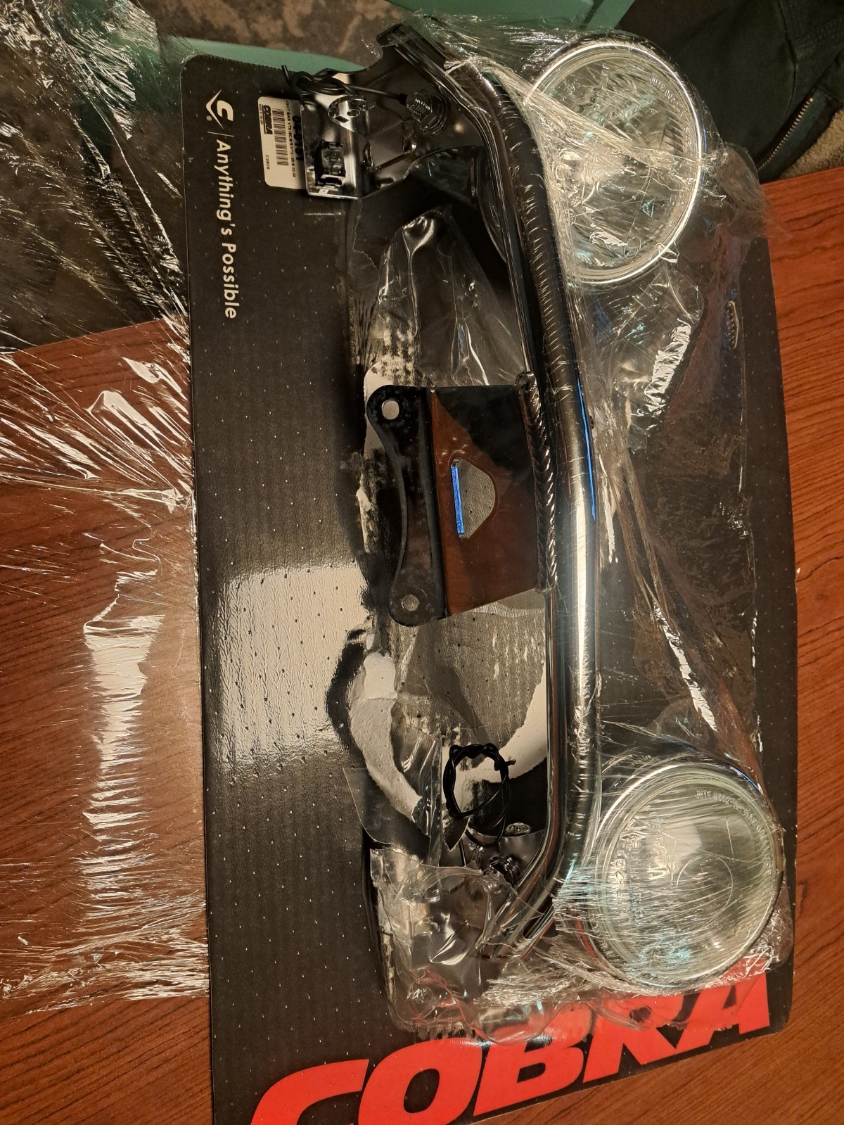 COBRA BLV40151 04-0151 Lightbar with Spotlight — Light Bar Lightbar -