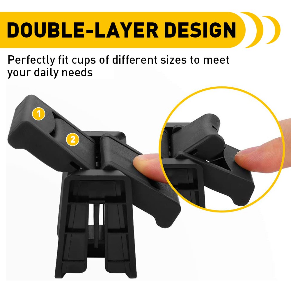 Center Console Cup Holder Insert Divider For Highlander 2014-2020 Toyota New EJJ