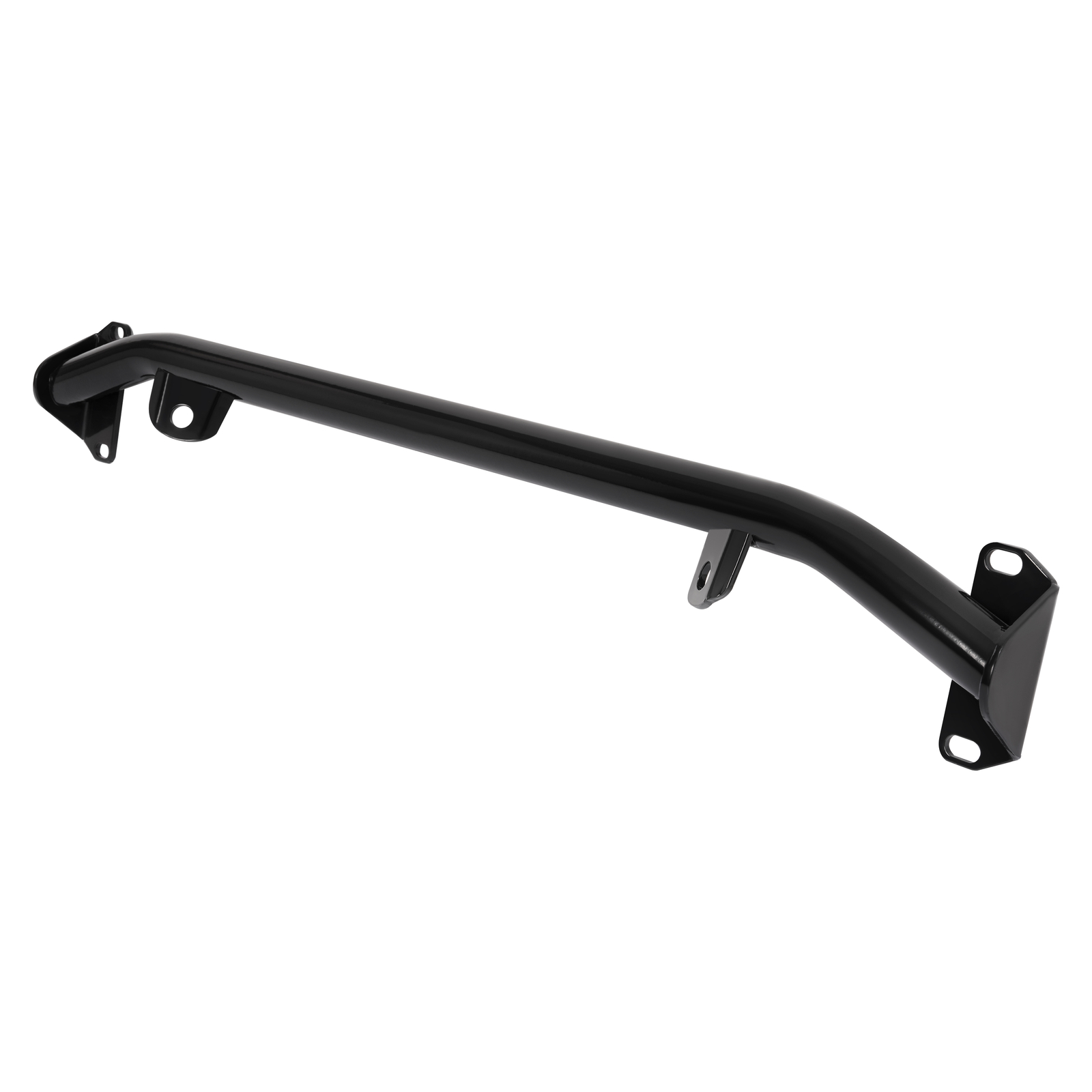 Black Rear Steel Tubular Shock Crossmember Mount For Chevy 150 210 Bel Air 55-57