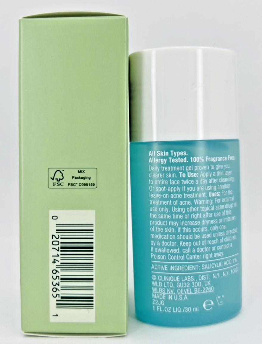 Clinique Acne Solutions Clinical Clearing Gel 1fl.oz.liq./30mL