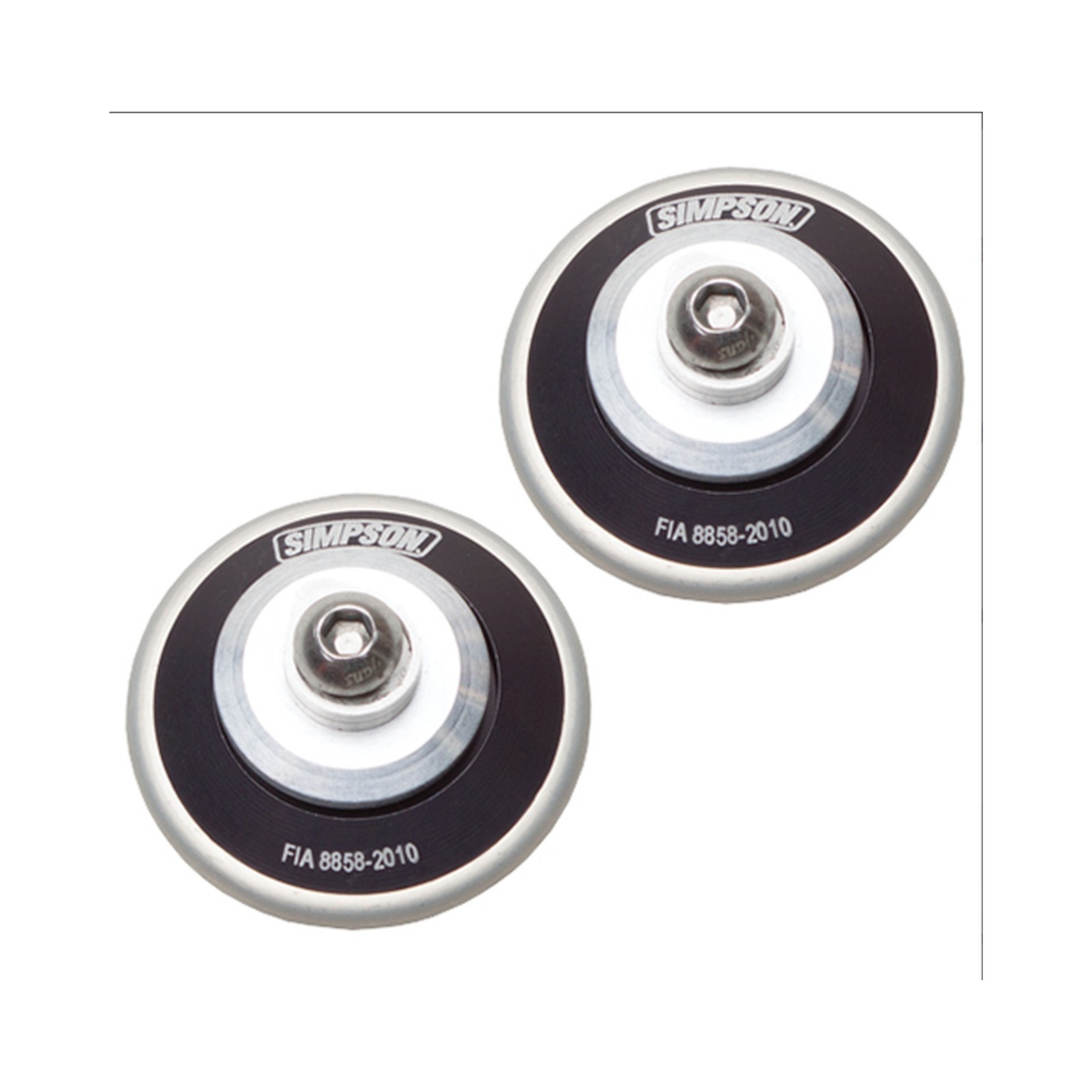 Simpson Racing HSLRG11M61 Hybrid Sport Head Restraint Large M6