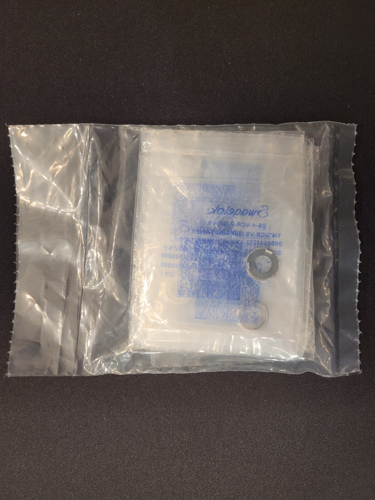 20 Pack - Swagelok 316L Stainless Steel VCR 1/4 in. Gasket SS-4-VCR-2-GR-VS