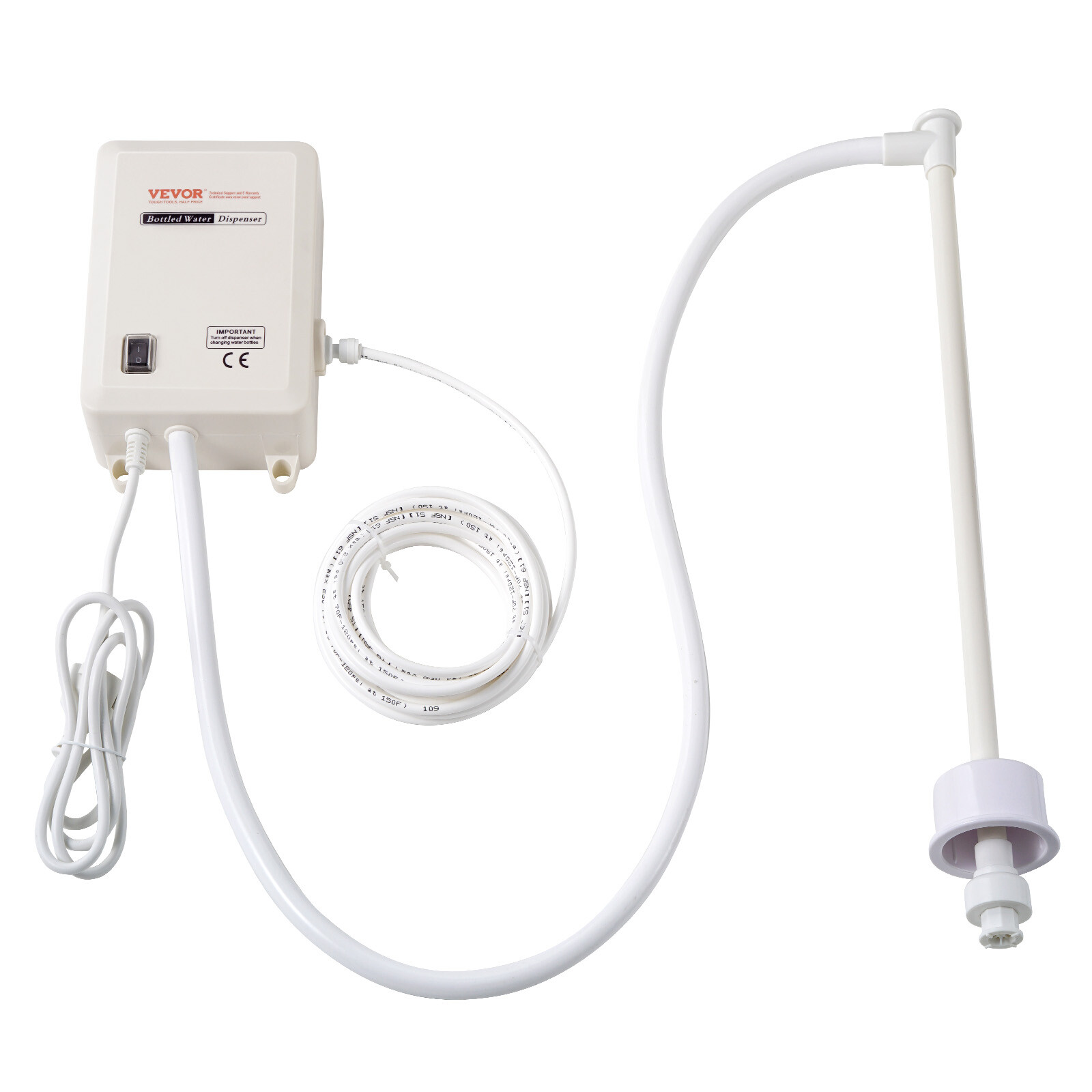 VEVOR AC Bottled Water Dispensing Pump System Replaces Bunn Flojet 110V