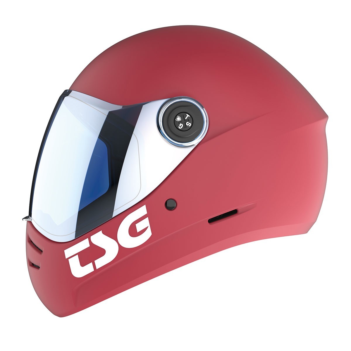 TSG Pass 2.0 Full Face Helmet Downhill Skateboarding XXL Red