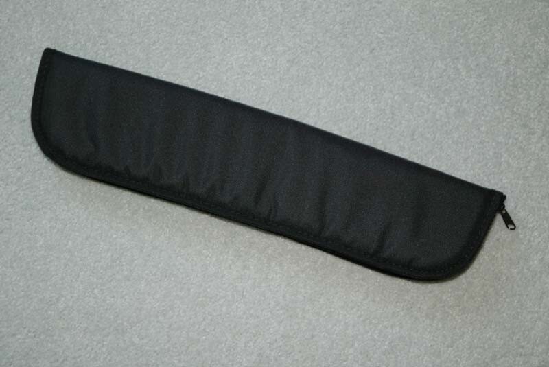 Custom 20" X 5" padded zipper case a perfect fit for most German Police Bayonets