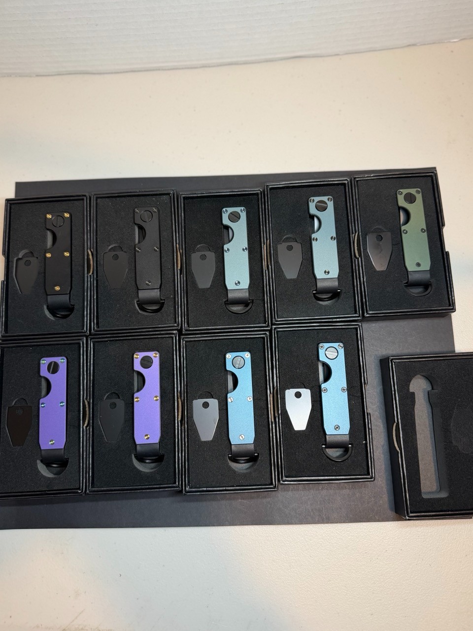 🔥2-DAY SALE* SEMI-CUSTOM KEY CASE w/RIDGE PVD SCREWS (SEE VARIATIONS).