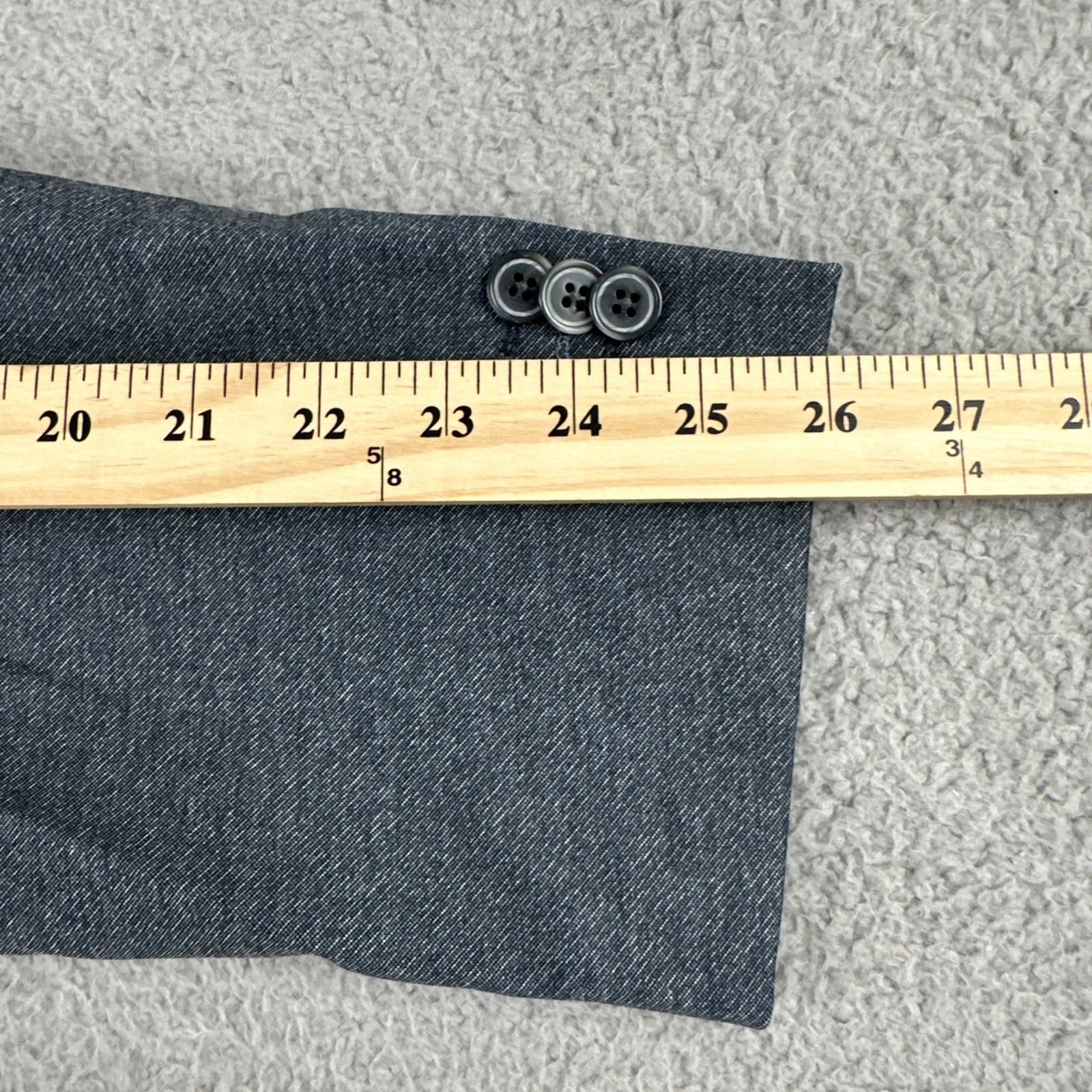 7 Diamonds Mendocino Blazer Men XL Blue 2 Button Dual Vented Stretch BLZ8303