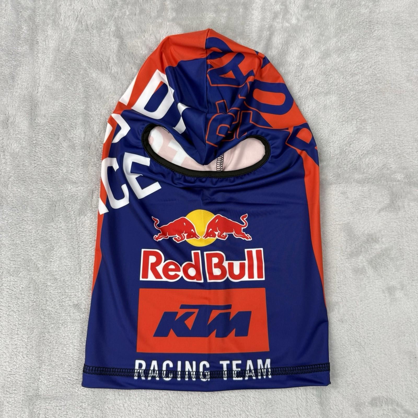 Red Bull KTM Racing Team Balaclava Face Mask One Size Fit All Motorsport Ski Y2K