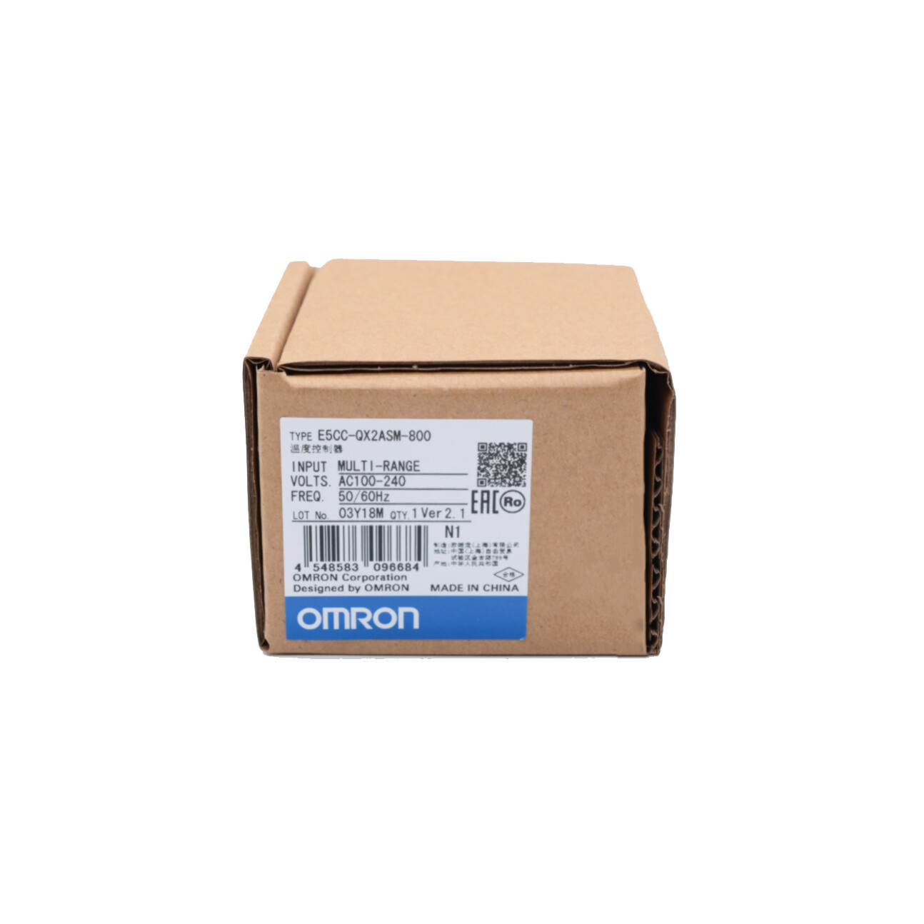 OMRON E5CC-QX2ASM-800 Temperature Controller 50/60Hz E5CCQX2ASM800 New In Box