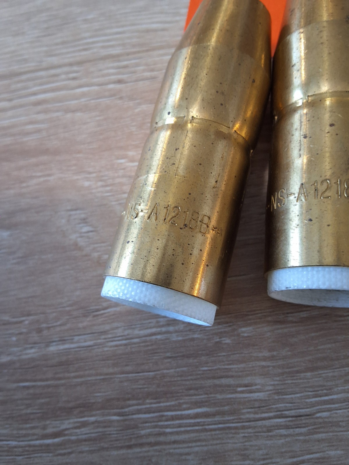 (5) Genuine Bernard ACCULOCK NS-1218B 1/2" Centerfire NozzleS MIG Welding