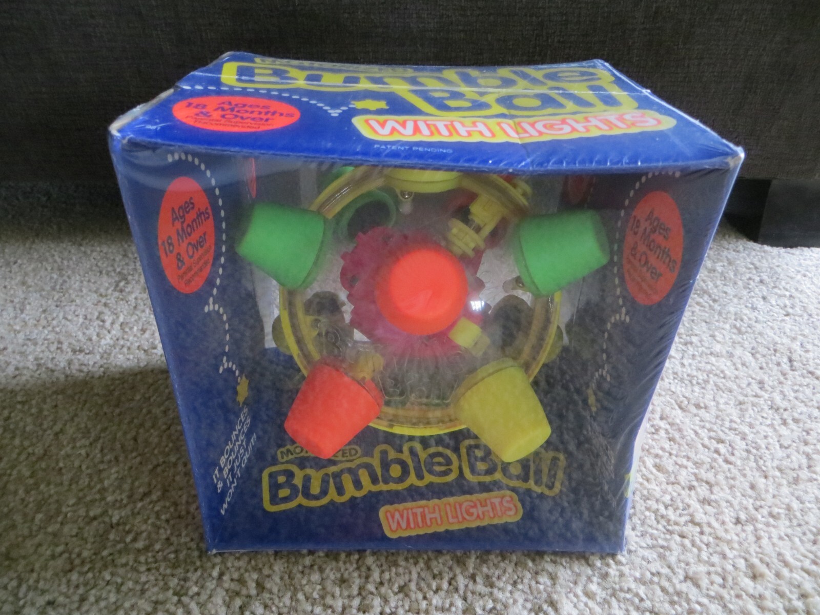 ERTL MOTORIZED BUMBLE BALL WITH LIGHTS - NEW IN SEALED PACKAGING