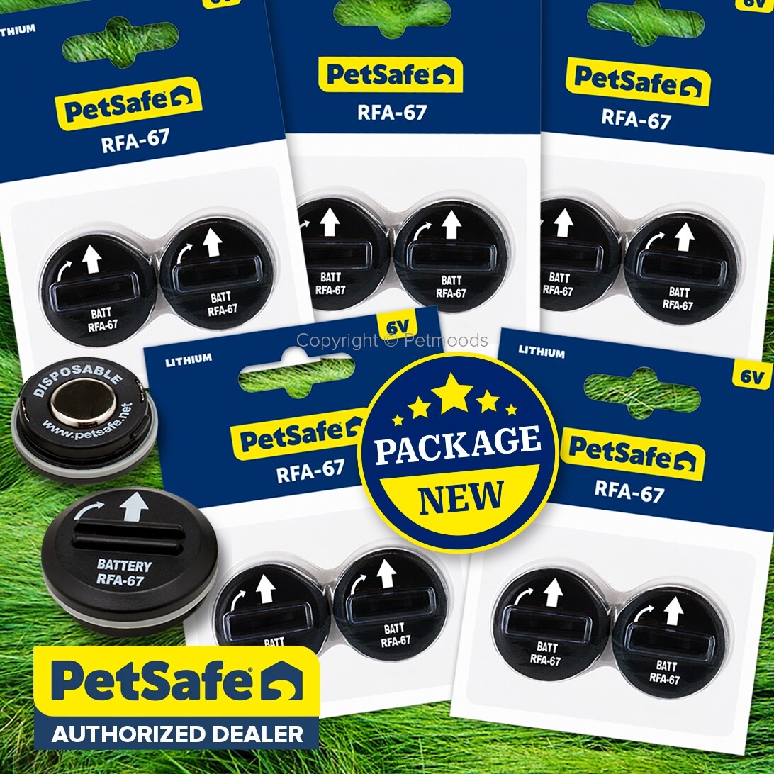 PetSafe RFA-67D-11 Batteries Wireless Fence Dog Collar  PIF-275-19  NEW Qty 10