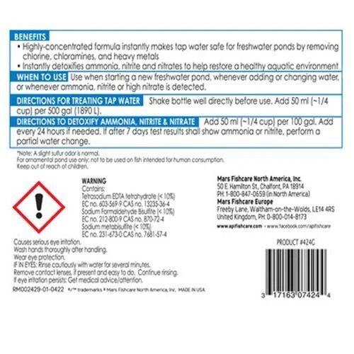API Pond Aqua Essential Water Conditioner 32oz.