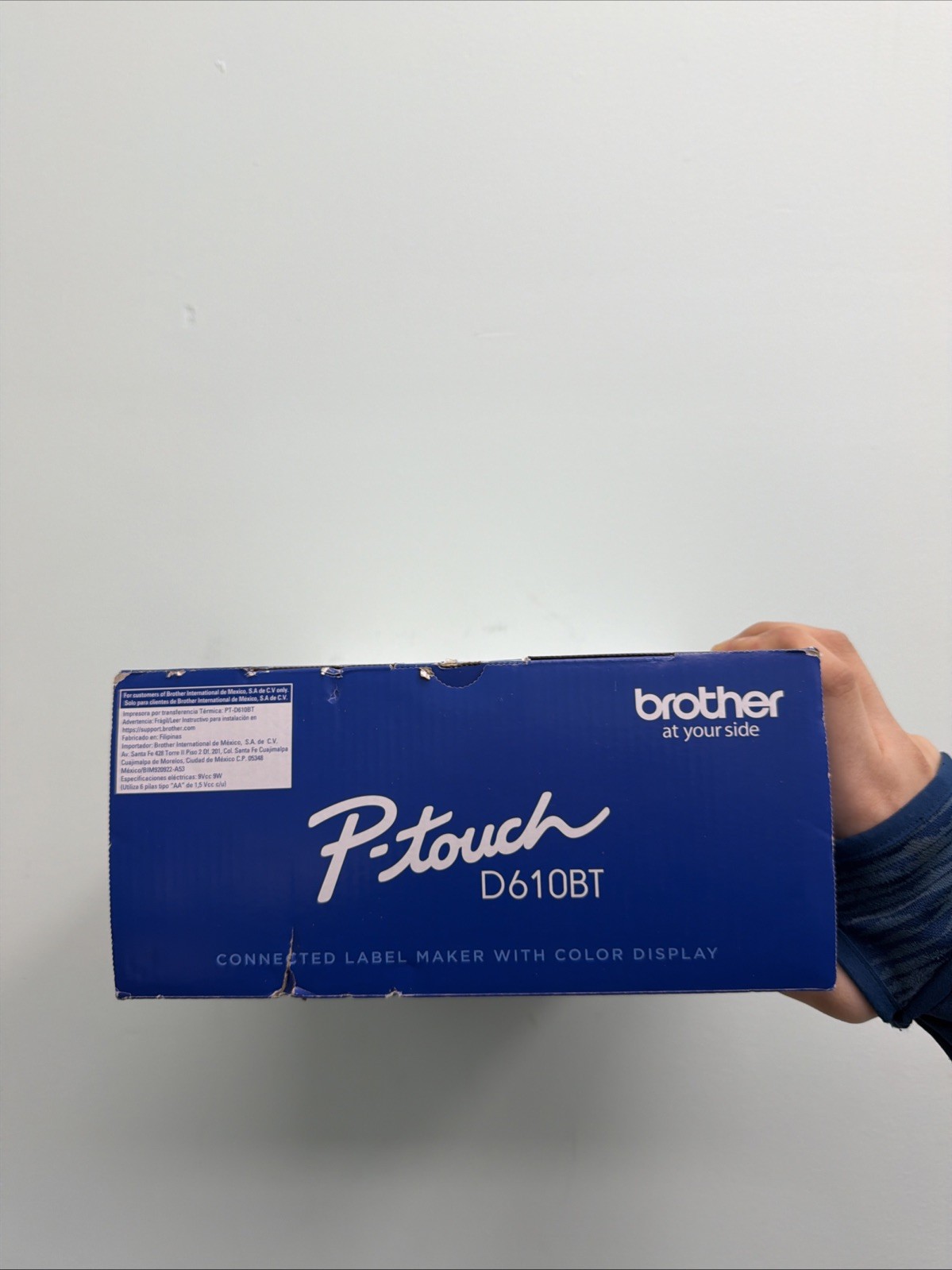 Brother P-Touch PTD610BT 10.2" x 4.8"x 12.6" 30 mm/s Print Speed Label Maker New