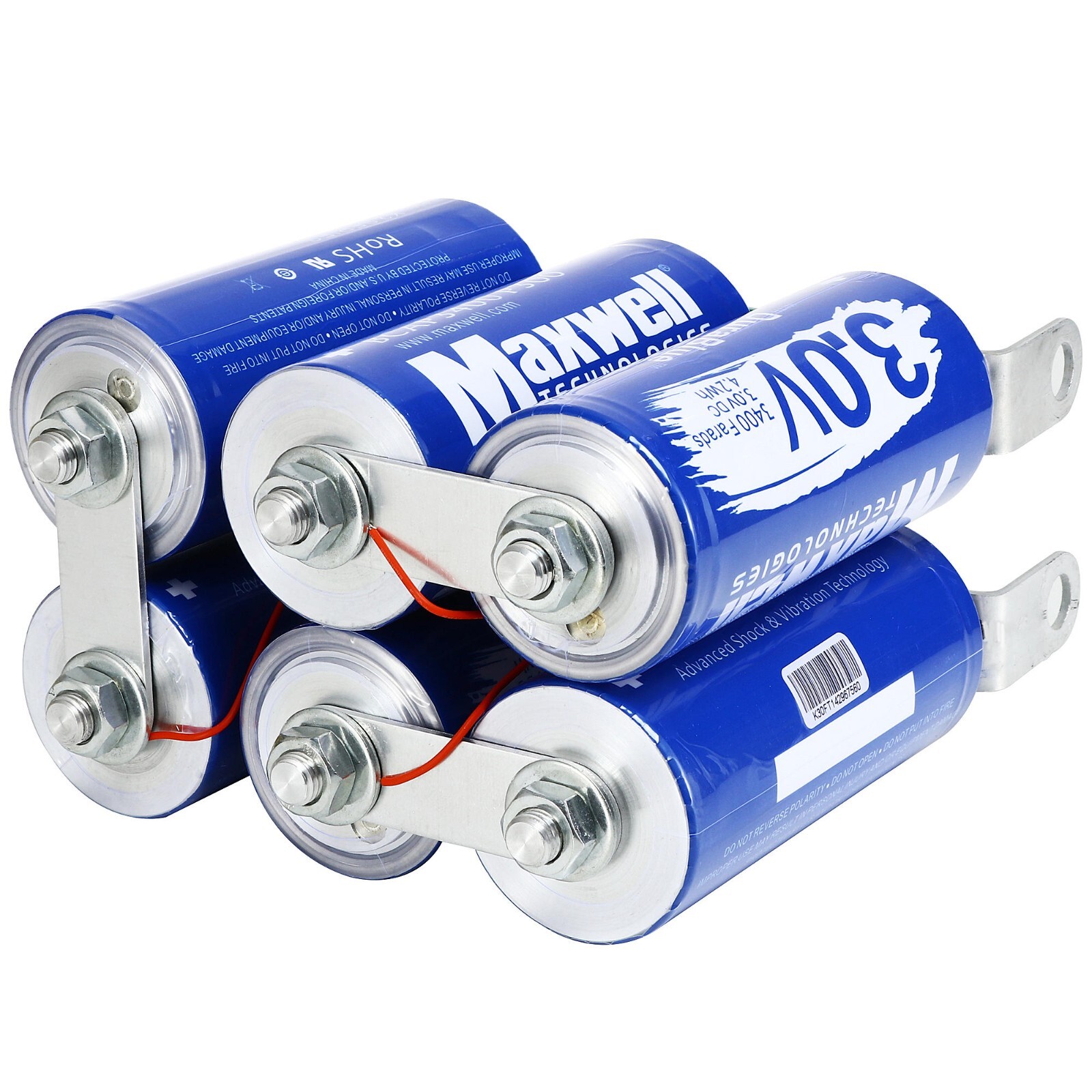 Maxwell 18V 566F Super Audio Capacitor Battery 6pcs 3V 3400Farads solar battery