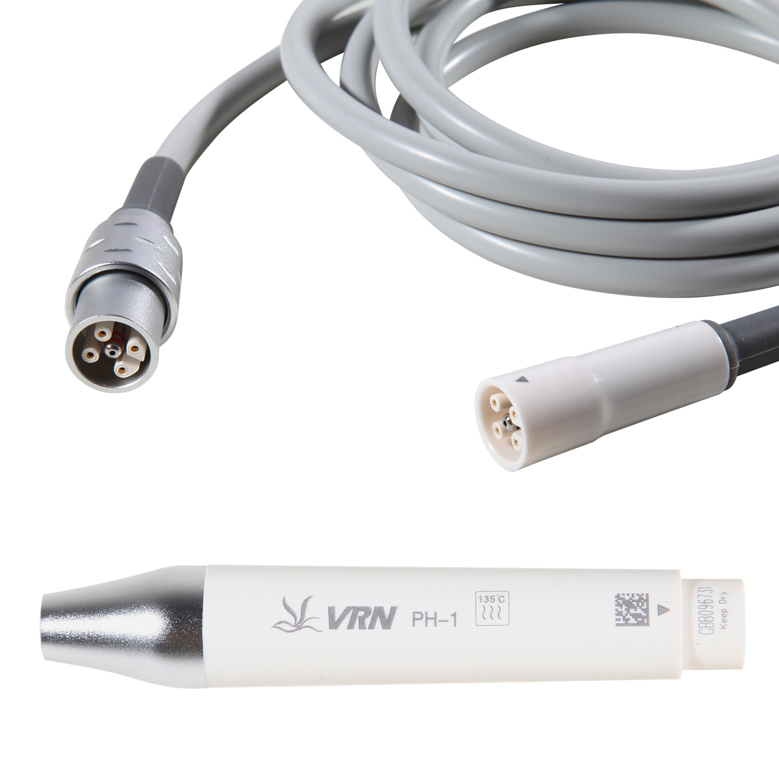 Woodpecker Style Dental LED Cordless Ultrasonic Scaler &LED Detachable Handpiece