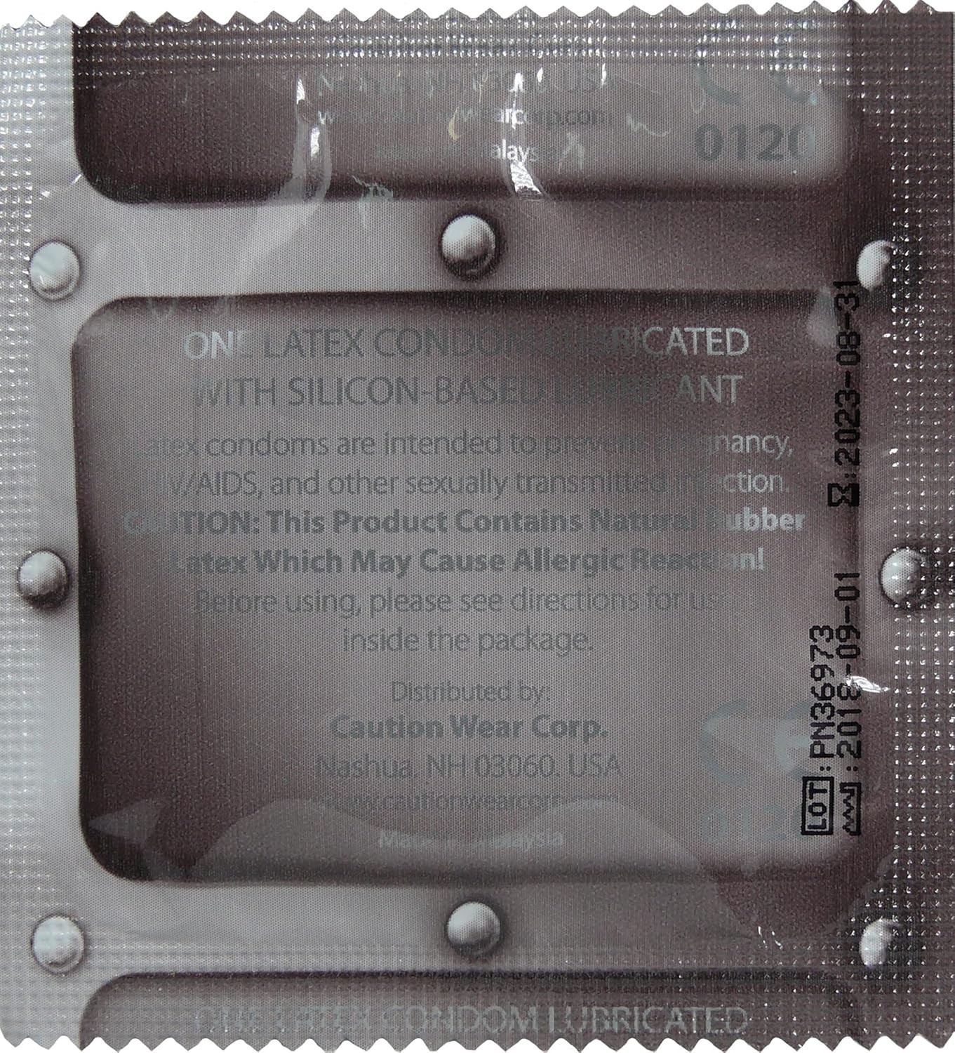 Caution Wear IRON GRIP Condom🍯Small Men's Latex Lubricated Ultra Thin Snug Grip