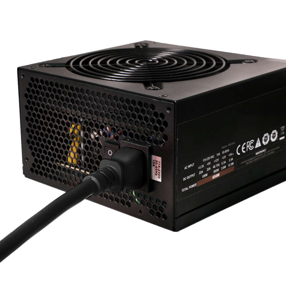 AC 5-15 to C13 Power Cord - 15A/125V 14 AWG - Iron Box